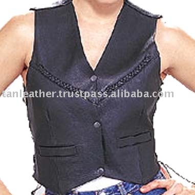 Motorbike Leather Vest (Мотоциклы кожа Vest)