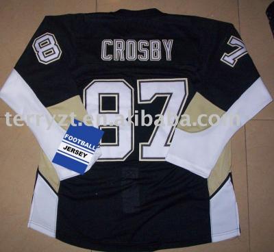 Hockey Jersey SIDNEY CROSBY #87 BLACK