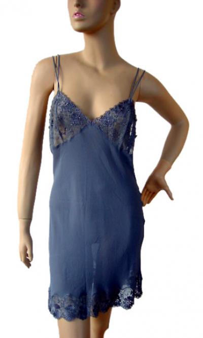 Ladies` Silk Short Slip with Laces (Ladies `Silk Short Slip mit Schnürsenkel)