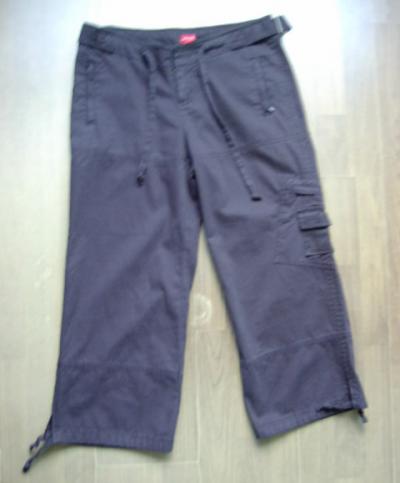Ladies` Cotton Dobby Capri Pants (Ladies `Coton Dobby Capri Pants)