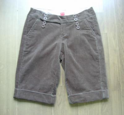 Ladies` Cotton Corduroy Shorts (Ladies `coton côtelé Shorts)