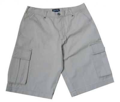 Men`s Cotton Peached Canvas Shorts