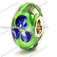 fashion glass bead(big hole)