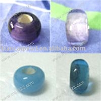 fashion glass bead(big hole)