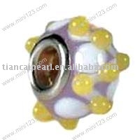 fashion glass bead(big hole)