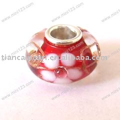 fashion glass bead(big hole) (Mode de billes de verre (gros trou))