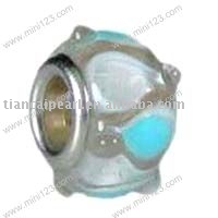fashion glass bead(big hole) (Mode de billes de verre (gros trou))