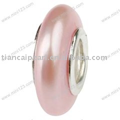 fashion glass bead(big hole) (Mode de billes de verre (gros trou))