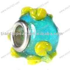 fashion glass bead(big hole) (Mode de billes de verre (gros trou))