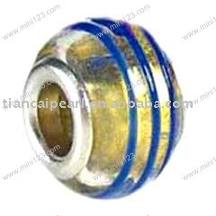 fashion glass bead(big hole) (Mode de billes de verre (gros trou))