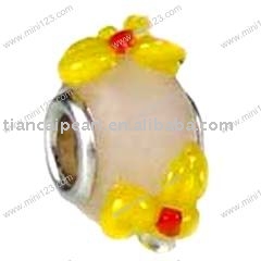 fashion glass bead(big hole) (Mode de billes de verre (gros trou))
