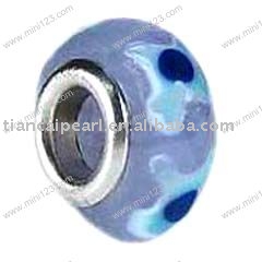 fashion glass bead(big hole)