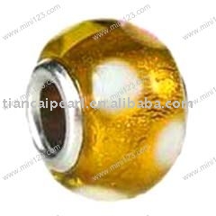 fashion glass bead(big hole)