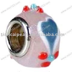 fashion glass bead(big hole)
