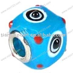 fashion glass bead(big hole)