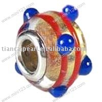 fashion glass bead(big hole)