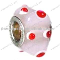 fashion glass bead(big hole)
