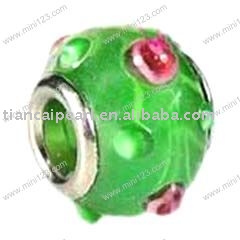 fashion glass bead(big hole)
