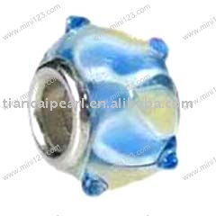fashion glass bead(big hole)