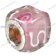 fashion glass bead(big hole)