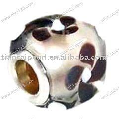 fashion glass bead(big hole)