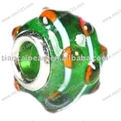 fashion glass bead(big hole)