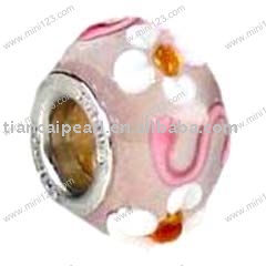 fashion glass bead(big hole)