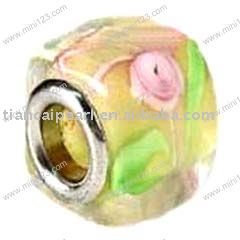 fashion glass bead(big hole)