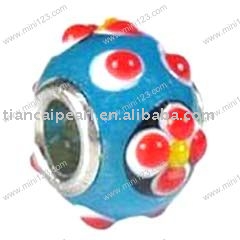 fashion glass bead(big hole)