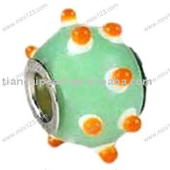 fashion glass bead(big hole)