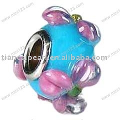 fashion glass bead(big hole)