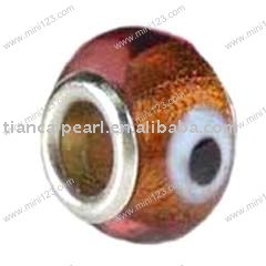 fashion glass bead(big hole)