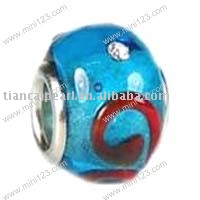 fashion glass bead(big hole) (Mode Glasperlen (großes Loch))