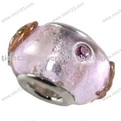 fashion glass bead(big hole)