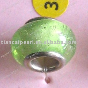 fashion glass bead( big hole ) (Mode Glasperlen (großes Loch))