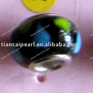 fashion glass bead( big hole ) (Mode de billes de verre (gros trou))