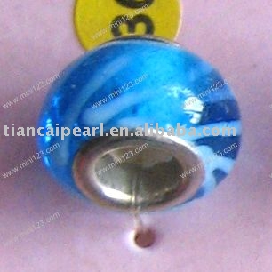 fashion glass bead( big hole ) (Mode de billes de verre (gros trou))