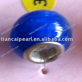 fashion glass bead( big hole ) (Mode de billes de verre (gros trou))