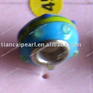 fashion glass bead( big hole ) (Mode de billes de verre (gros trou))