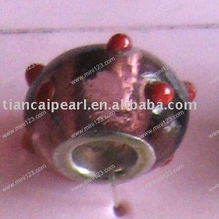 fashion glass bead( big hole ) (Mode de billes de verre (gros trou))