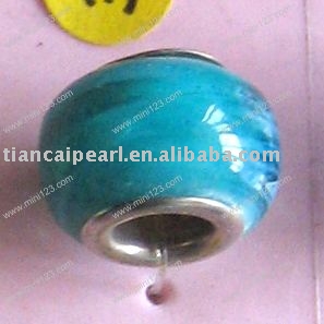 fashion glass bead ( big hole ) (Mode Glasperlen (großes Loch))