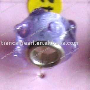 fashion glass bead( big hole )