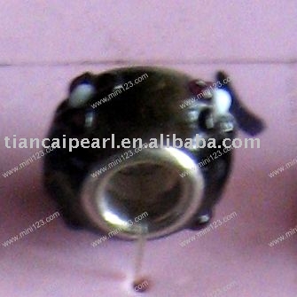 fashion glass bead( big hole )