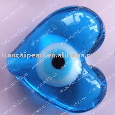 fashion glass bead (evil eyes)