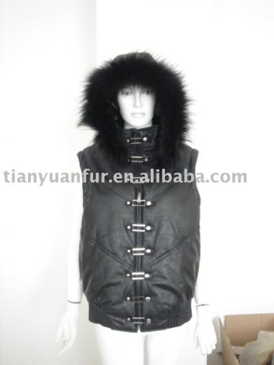 leather vest (Кожа Vest)
