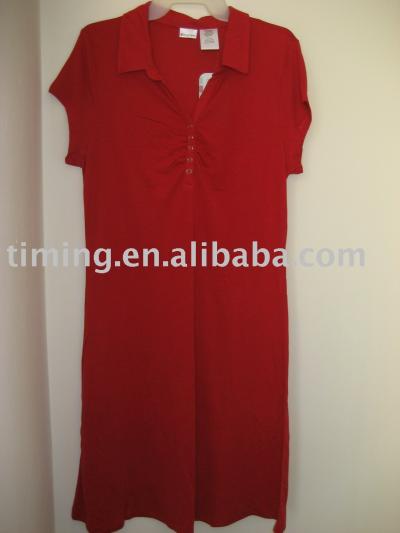 Junior`s short sleeve long dresses (Junior`s short sleeve long dresses)