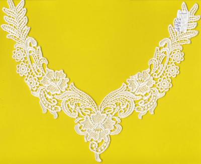 water soluble embroidered lace