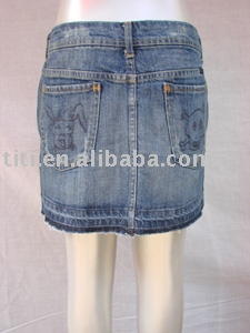 Brand Jean Skirt (Marque Jean Jupe)