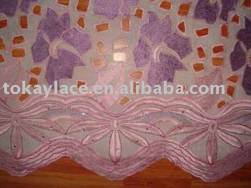 African voile lace (Afrique voile de dentelle)
