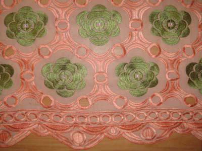 cotton crochet lace without handcut (coton dentelle au crochet fait main sans)